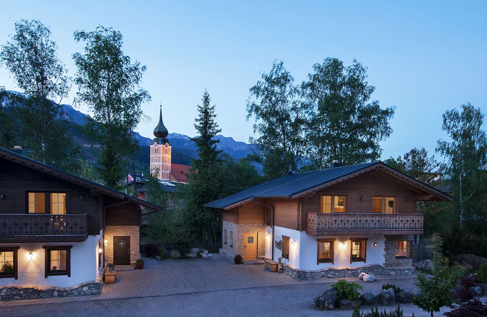 Das Dorf in der Stadt Schladming