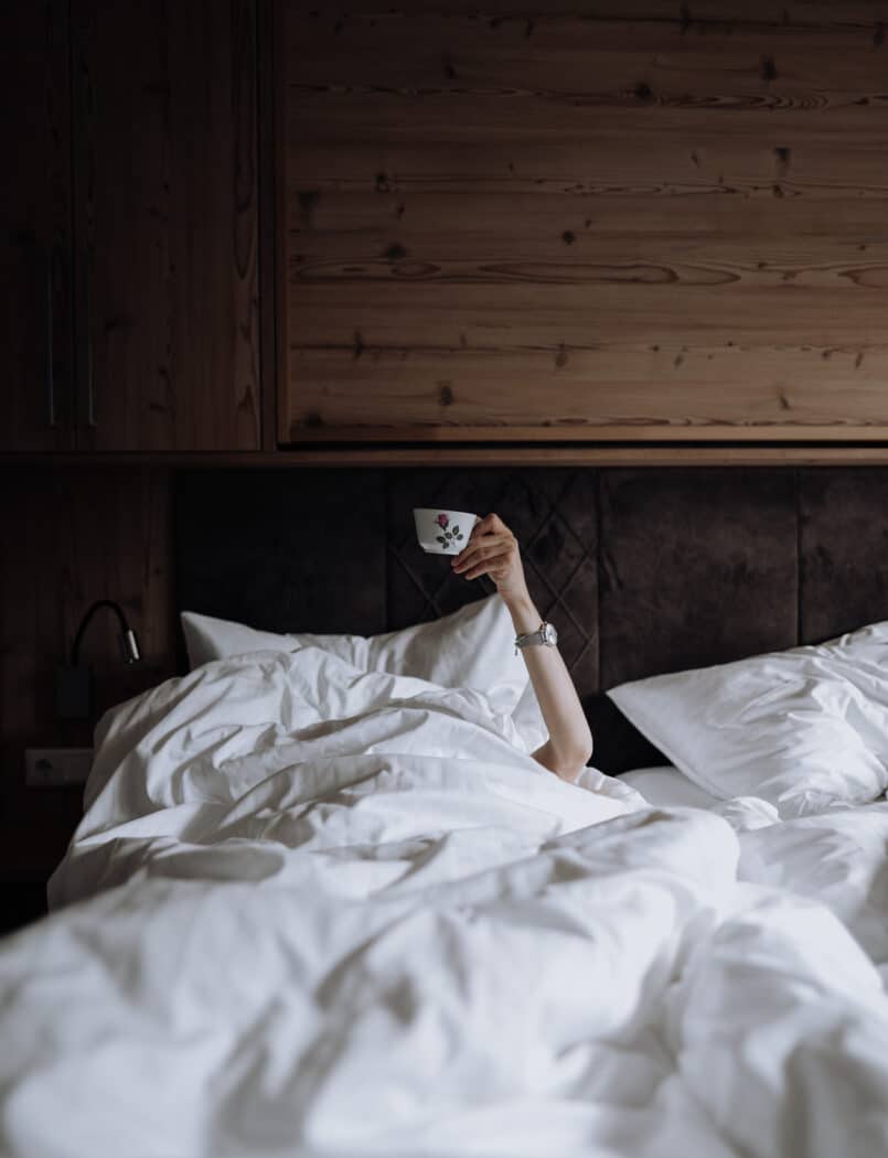 Kaffe im Bett im brandgut