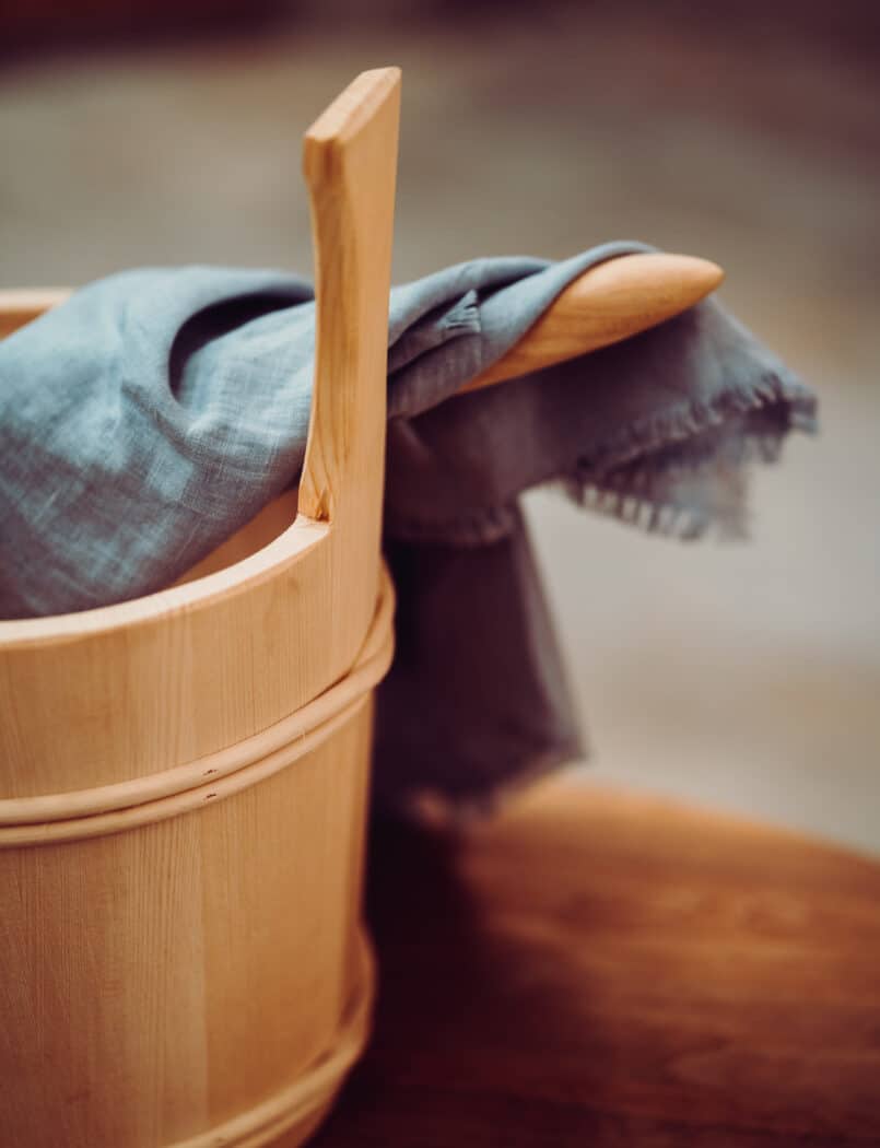 Sauna Detail im Stoaberg